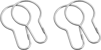 Sealskin Hooks douchegordijnringen 2x12 stuks Sealskin Hooks douchegordijnringen 2x12 stuks