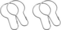 Sealskin Hooks douchegordijnringen 2x12 stuks - thumbnail