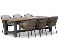 Coco Olivine/San Francisco 260 cm dining tuinset 7-delig