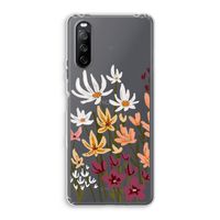 Painted wildflowers: Sony Xperia 10 III Transparant Hoesje