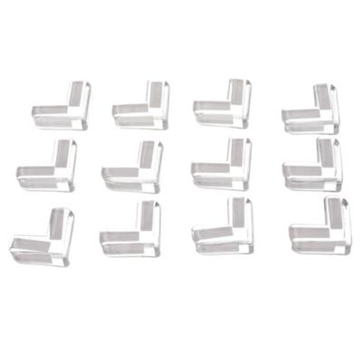 Ruhhy Hoekbeschermers - 12x stuks - transparant - baby veiligheid - tafel hoekbescherming