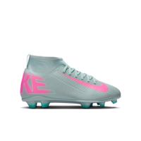 Nike Mercurial Superfly 10 Club Gras / Kunstgras Voetbalschoenen (MG) Kids Lichtblauw Felroze