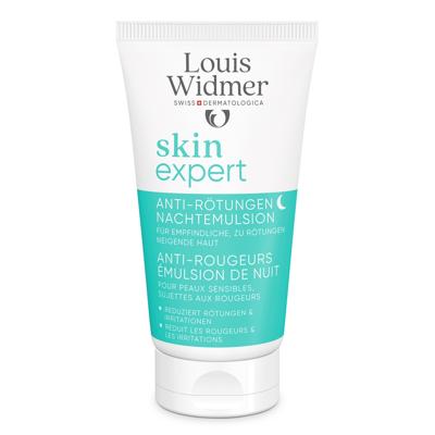 Louis Widmer Skinexpert Anti-Roodheid Nachtemulsie ZP 50ml