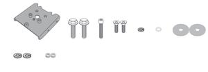 GIVI Extra aanbouwkit, Motorspecifieke bagage, 6421KIT