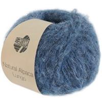 Lana Grossa Natural Alpaca Lungo 007 Petrol Blauw