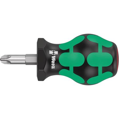 Wera 350 PH Stubby 05008852001 Kruiskop schroevendraaier PH 3 Koplengte: 25 mm