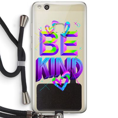 Be Kind: Huawei Ascend P10 Lite Transparant Hoesje met koord