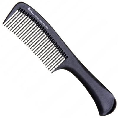 Denman Carbon Grooming Comb Kam C009SXCD Zwart 1St Denman Carbon Grooming Comb Kam C009SXCD Zwart 1St