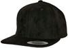 Flexfit FX6089SU Suede Leather Snapback - Black - One Size