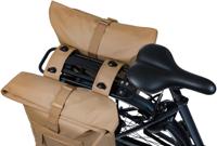 BASIL Dubbele fietstas brooklyn mik 41l 14 x 30 x 37 cm - zand