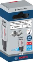 Bosch Accessoires PRO Sheet Metal PC Plus gatzaag | 25 mm - 2608594443