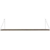 Frama Shelf wandplank 80x20 donker|roestvrijstaal