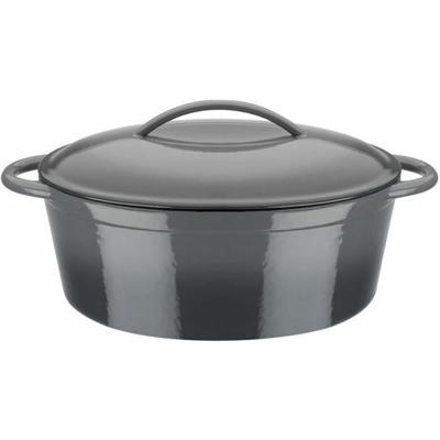 Kookpot met Deksel GSW Grijs Gietijzer