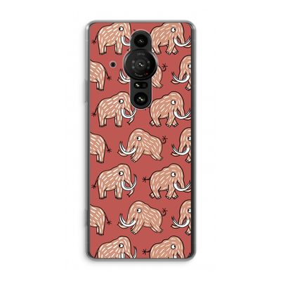 Mammoet: Sony Xperia Pro-I Transparant Hoesje