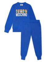 Moschino Kids survêtement à motif Teddy Bear - Bleu - thumbnail