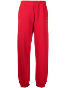 Kenzo pantalon de jogging à logo imprimé - Rouge