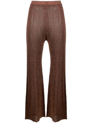 AERON Flared broek - Bruin AERON Flared broek - Bruin