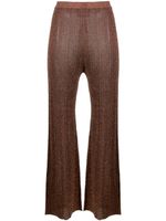 AERON Flared broek - Bruin - thumbnail