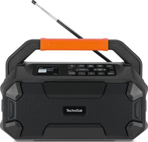 TechniSat DIGITRADIO 231 OD Bouwradio DAB, DAB+, VHF (FM) AUX, Bluetooth Wekfunctie, Oplaadbaar Zwart