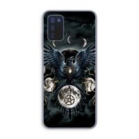Sinister Wings: Samsung Galaxy A03s Transparant Hoesje
