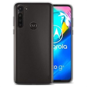 Antislip Motorola Moto G8 TPU Hoesje - Doorzichtig