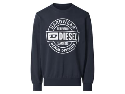 DIESEL Heren sweater (Marineblauw, L)