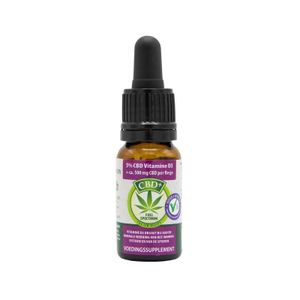 CBD Olie 5% met vitamine D