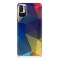 Xiaomi Redmi Note 10/10T 5G | Poco M3 Pro | TPU Hoesje | Polygon Dark