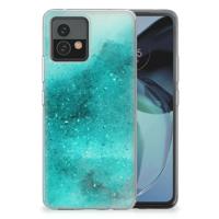 Smartphone hoesje Motorola Moto G72 Painting Blue
