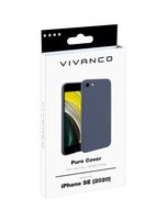 Vivanco Pure Backcover Apple iPhone SE (2. Generation), iPhone SE (3. Generation) Blauw - thumbnail