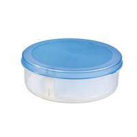 Sunware club cuisine taartdoos 35x12 cm blauw/transparant