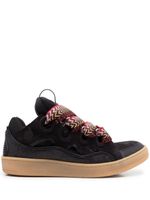 Lanvin baskets Curb à lacets - Noir
