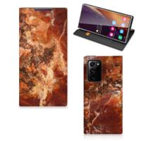 Samsung Galaxy Note 20 Ultra | Standcase | Marmer Bruin
