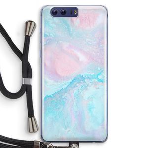 Fantasie pastel: Honor 9 Transparant Hoesje met koord