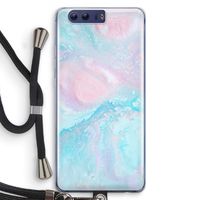 Fantasie pastel: Honor 9 Transparant Hoesje met koord