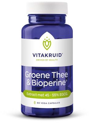 Groene Thee & Bioperine >50% EGCG >80% catechines