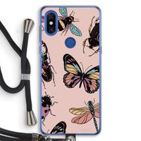 Tiny Bugs: Xiaomi Mi Mix 3 Transparant Hoesje met koord