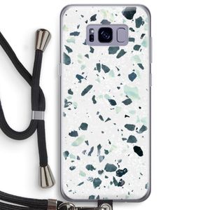 Terrazzo N°2: Samsung Galaxy S8 Plus Transparant Hoesje met koord