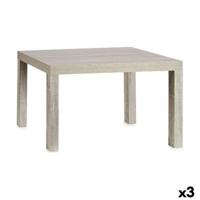 Bijzettafel Gift Decor Grijs 50 x 45 x 79 cm (3 Stuks)