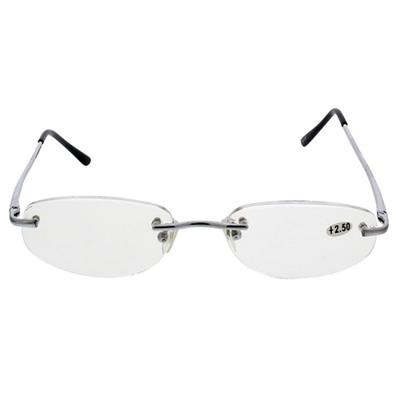 HIP Leesbril glas met metalen veren - +2.5 HIP Leesbril glas met metalen veren - +2.5