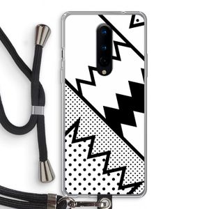 Pop Art #5: OnePlus 8 Transparant Hoesje met koord