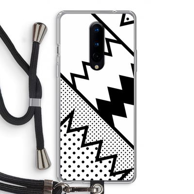 Pop Art #5: OnePlus 8 Transparant Hoesje met koord