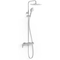 Regendouche set Tres Fuji | Opbouw | Mengkraan | 2-weg | Rond | Chroom