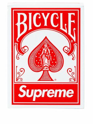 Supreme x Bicycle mini jeu de cartes - Rouge