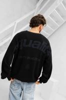 Equalité Noor Knit Sweater Heren Zwart - Maat S - Kleur: Zwart | Soccerfanshop