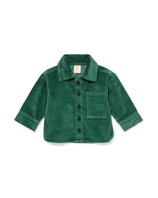 HEMA Babyoverhemd corduroy groen (groen)