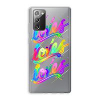 Loves: Samsung Galaxy Note 20 / Note 20 5G Transparant Hoesje