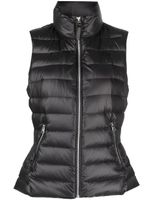 Mackage gilet matelassé à logo brodé - Noir