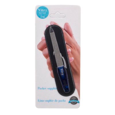 Saffier Vijl Klein Model Blauw