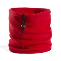 Nekwarmer - fleece - rood - colsjaal - voor volwassenen